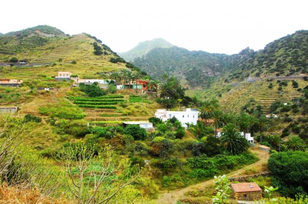 Casa Rural con Wifi y estupenda vista a la montana en Vallehermoso, La Gomera