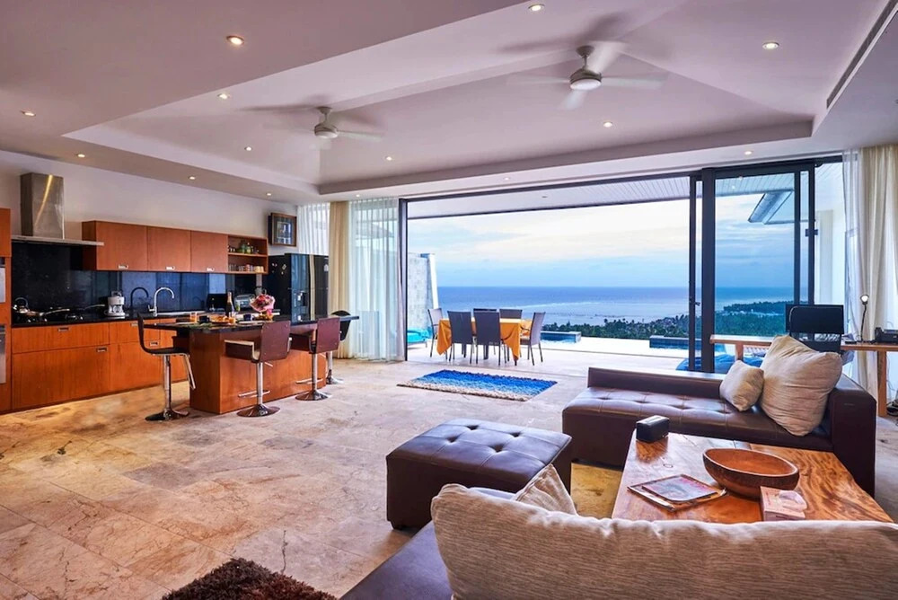 5 Bedroom Seaview Villa Lamai