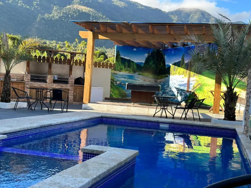 A-4 apartamento cerca de ríos y montañas vista espectáculos con piscina diferente área social bqb