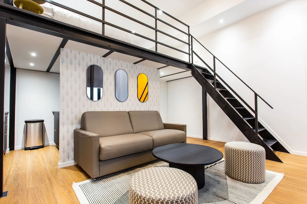Luxury loft in paris