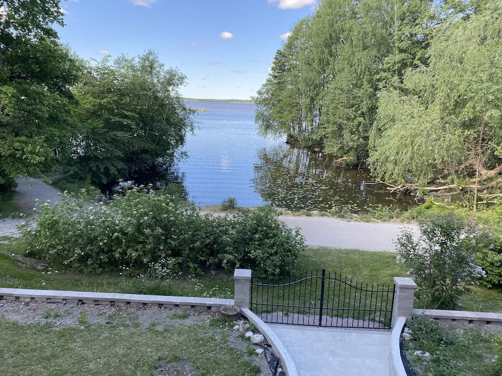 Beautiful lake view house