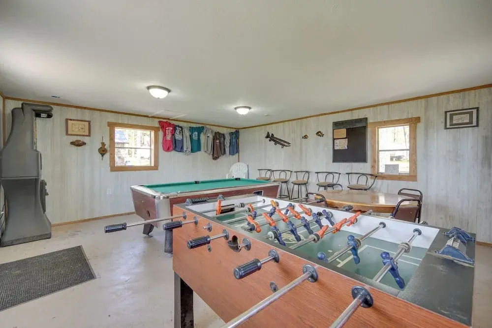 Stone Lake Cabin w/ Private Deck & Fire Pit!
