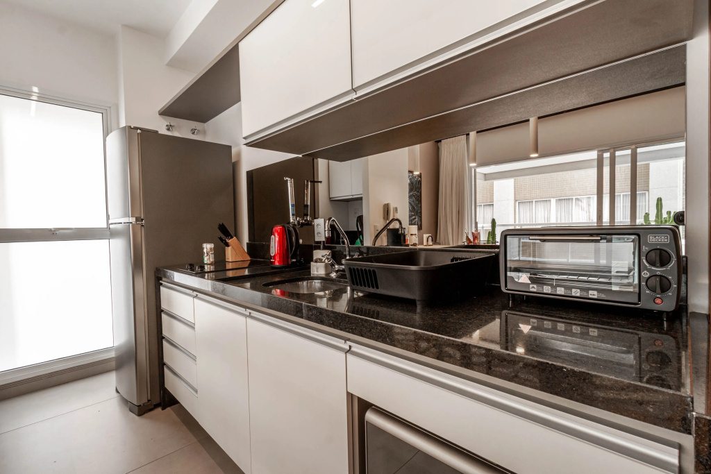 Apartamento estiloso com terraço privativo | Jardim Paulista