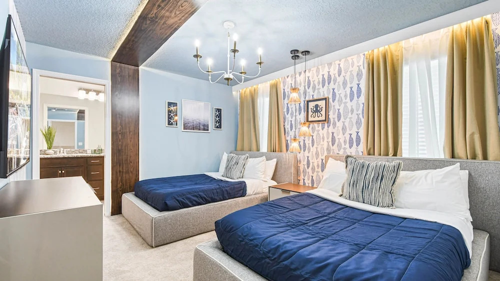 Elegant Resort Home with Loft, Private Pool & Spa