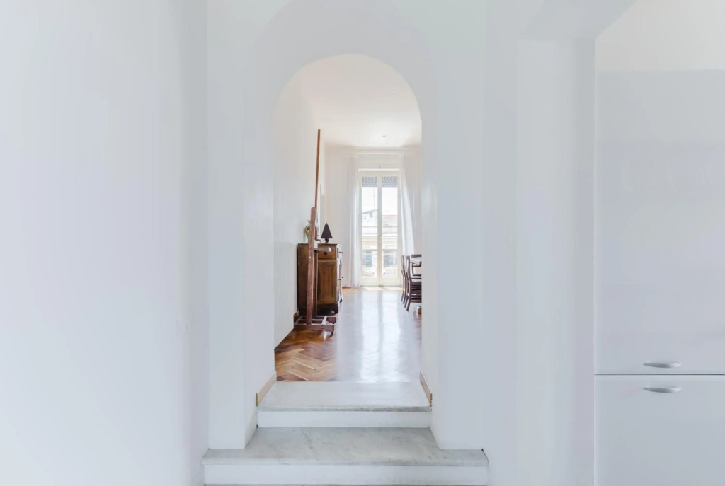 Elegante e classico attico con terrazzo privato vicino al Vaticano