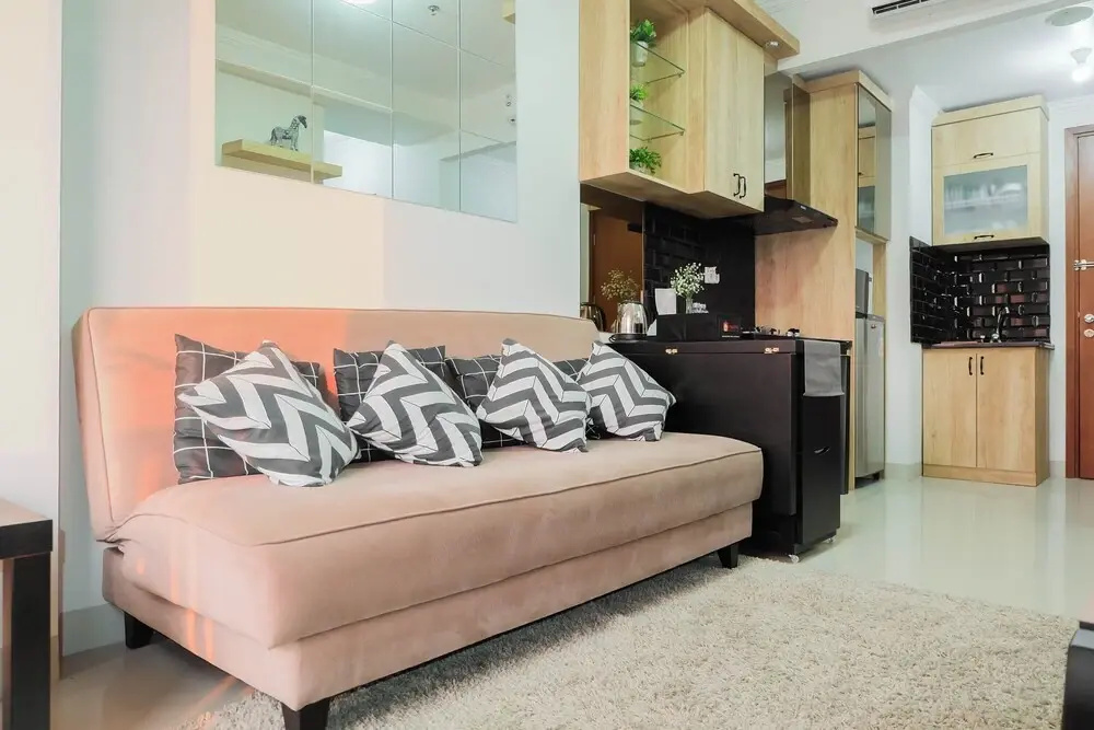Homey Rustic 2Br Apartment At Signature Park Grande