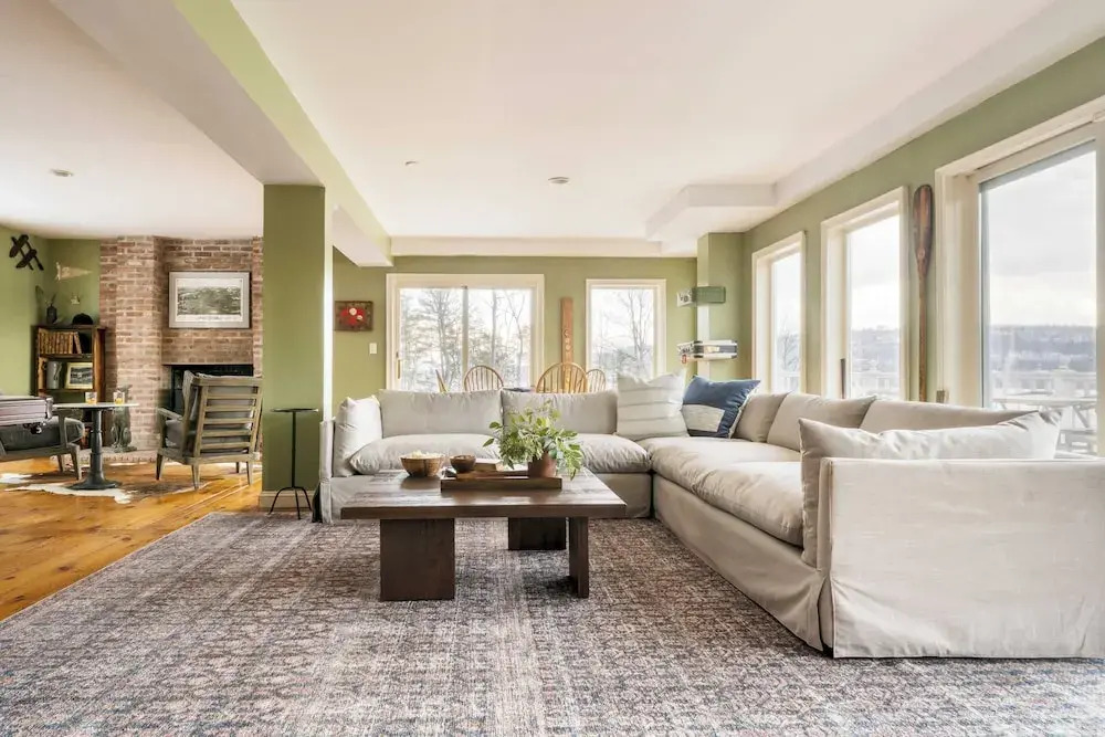 Historic & Secluded Estate on the Hudson River w/ Pool Sleeps 24 River House by Avantstay