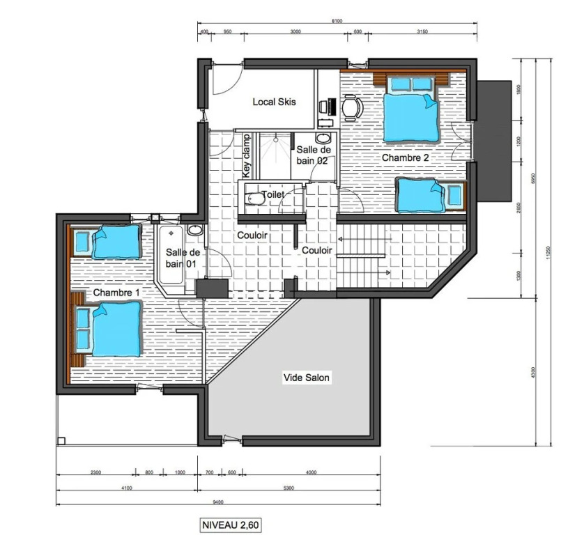 Chalet Rouge ou Blanc