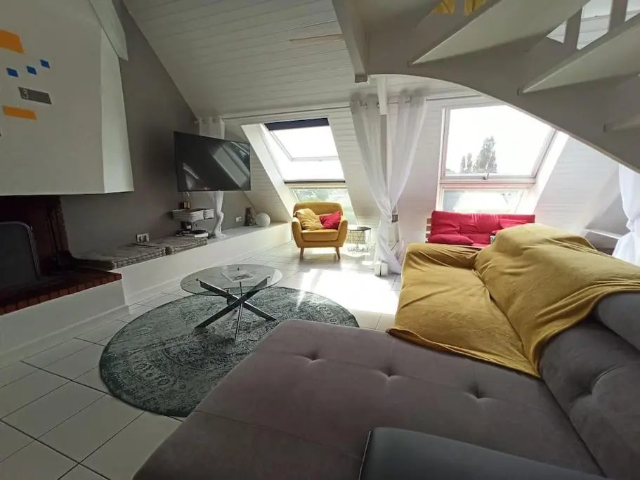 Superbe Loft 90m² Proche Parc Expo Nantes (6p)