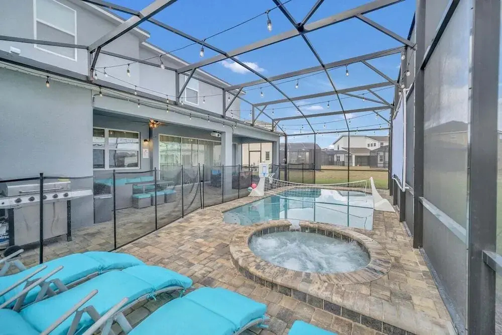 2011FMP High End 9 Bedroom Villa with Pool Spa Near Disne