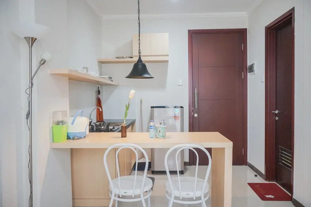 Warm and Cozy 1BR at Asatti Apartment Vanya Park