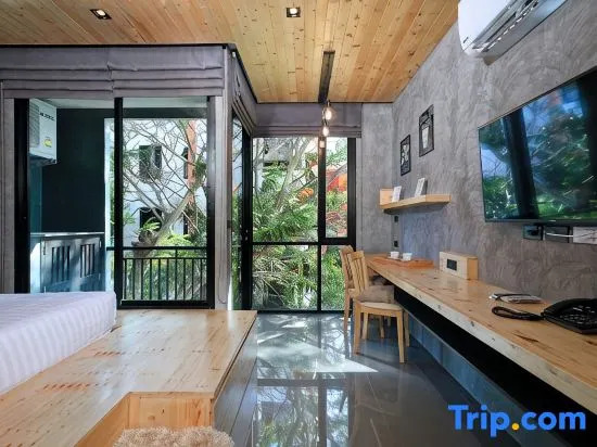 Lovely Studio Japanese Loft 10min to NaiHarn Beach