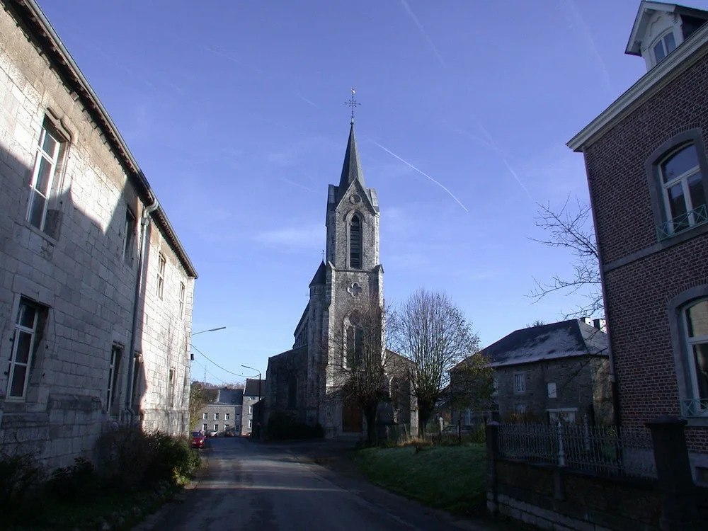 At the Edge of a Nice Village, This Beautiful Castle