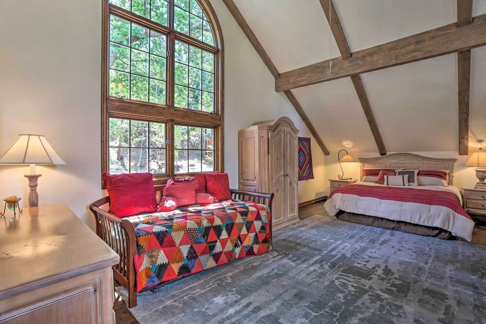 Ornate Lake Arrowhead Home With Deck