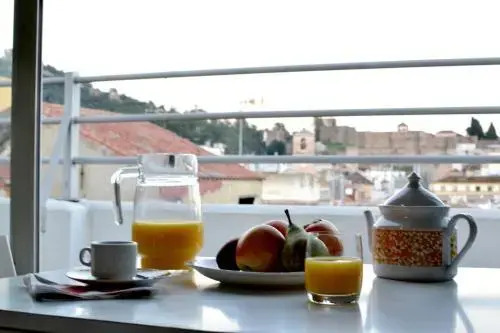Ático con terraza y vistas