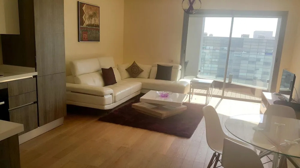 Apartment with One Bedroom in Casablanca, with Wonderful Sea View, Enclosed Garden And Wifi