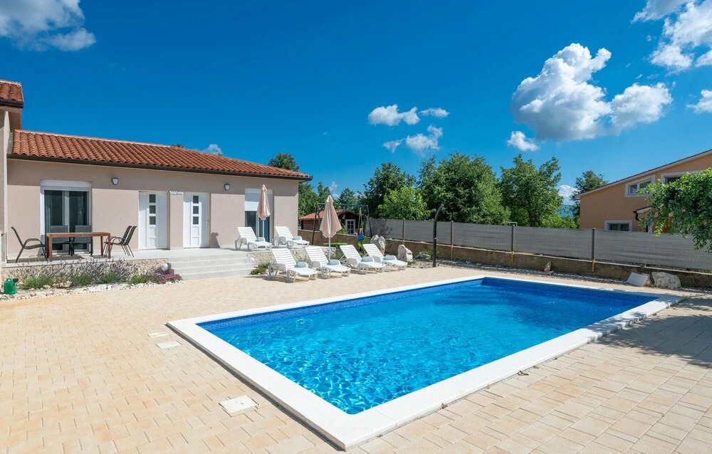 Beautiful Home in Nedescina With Outdoor Swimming Pool, Wifi and 2 Bedrooms
