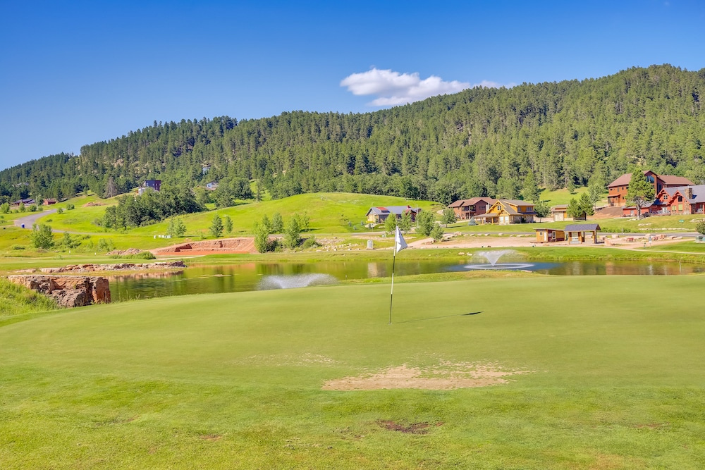 Hot Tub + Golf Course Views: Luxe Sturgis Home!