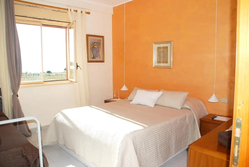 Apartment with 2 Bedrooms in Porto Palo, with Wonderful Sea View And Furnished Terrace