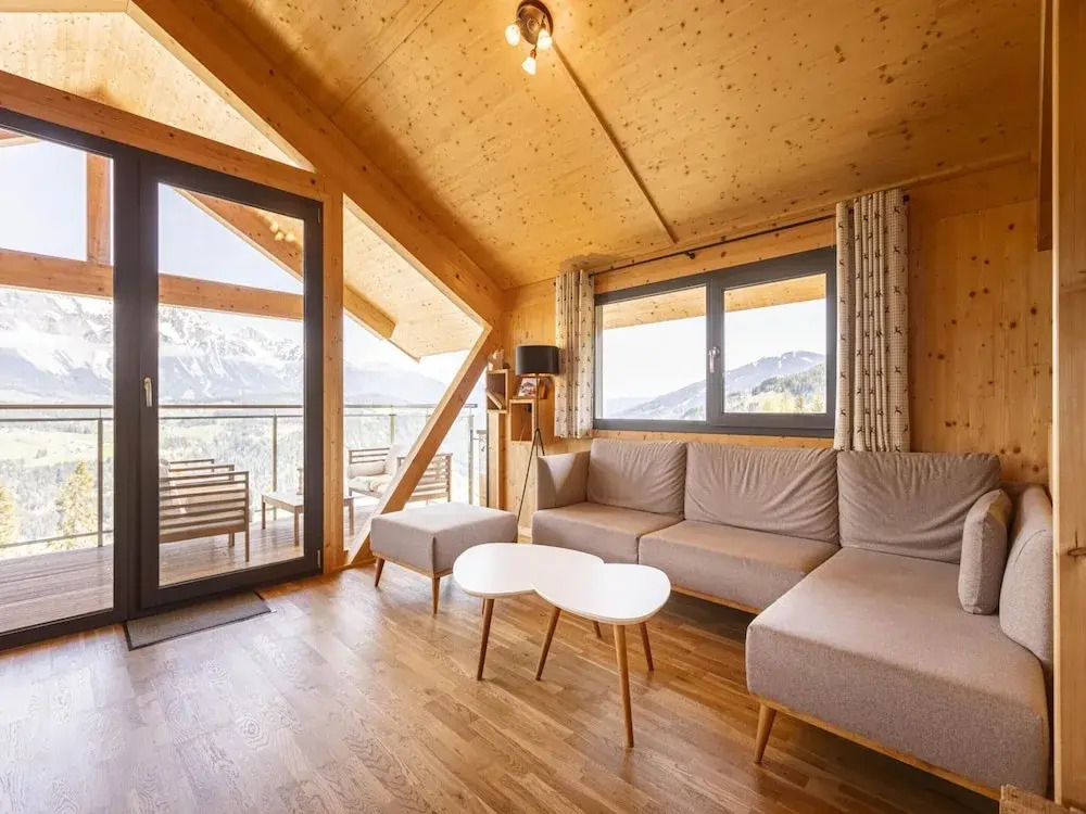 Chalet With Panoramic Sauna
