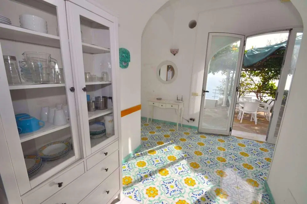 Apartment in Praiano Sea View Terrace A C Wi-fi 6 Guests ID 308