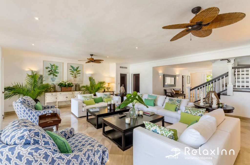 Ocean and Golf View 4-bedroom Villa at Exclusive Punta Cana Resort