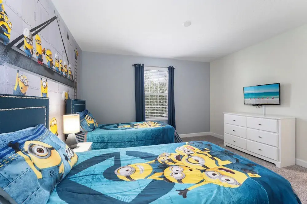 Magical 6BR Villa Pool Themed Room Game Space