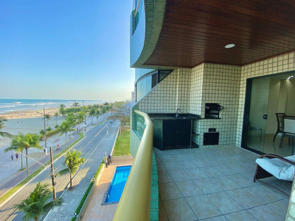 A201  Vista Mar | 3 Quartos C/ Wifi E Churrasqueira