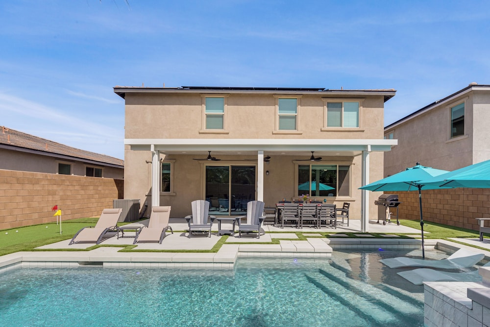 4 Mi to Empire Polo Club: Getaway w/ Outdoor Oasis