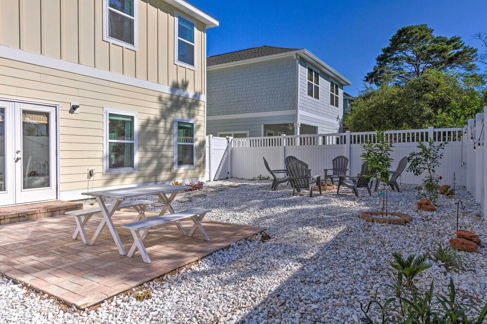 Half Mi to Inlet Beach: Home w/ Grill & Fire Pit
