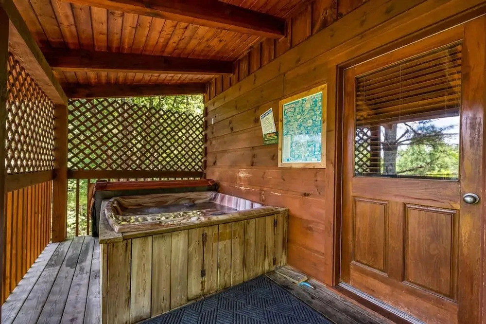 Location Private Log Cabin Hot Tub Fireplace