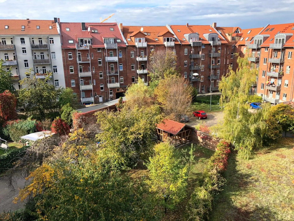 3 Raum-Wohnung mit Blick auf die Zitadelle Petersberg - DIREKT am BUGA-Gelände 2021