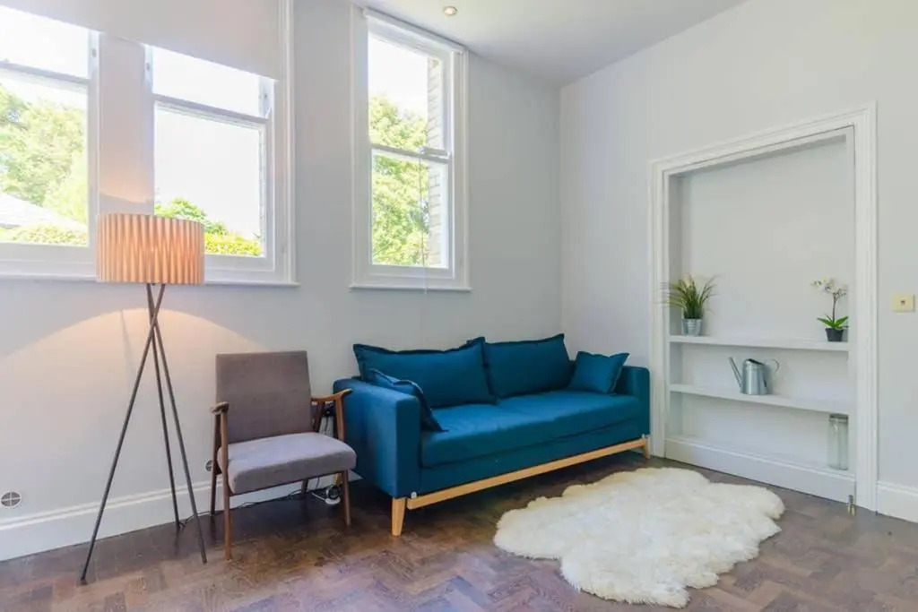 Victorian Flat Suite in converted school-house building