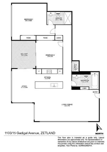As the Sun Sets - Modern and Spacious 2BR Zetland Apartment Facing the Setting Sun
