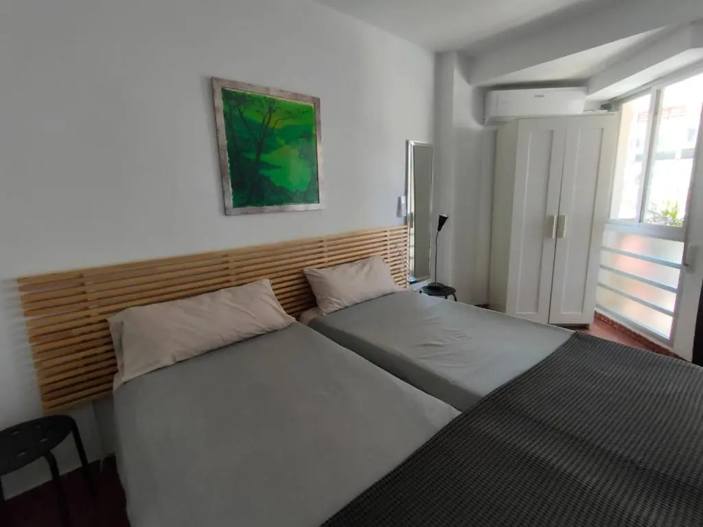 Flat2 studio 150m from the beach with pool