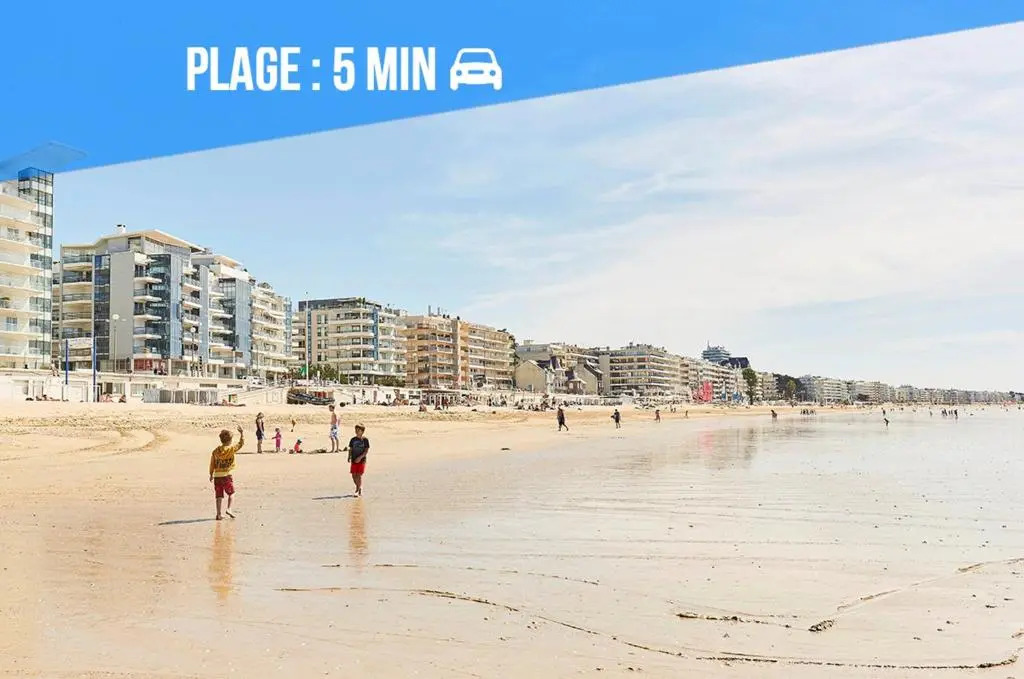 Appartement La Baule Pornichet Terrasse - Cuisine - Calme - Wifi - Parking Gratuit