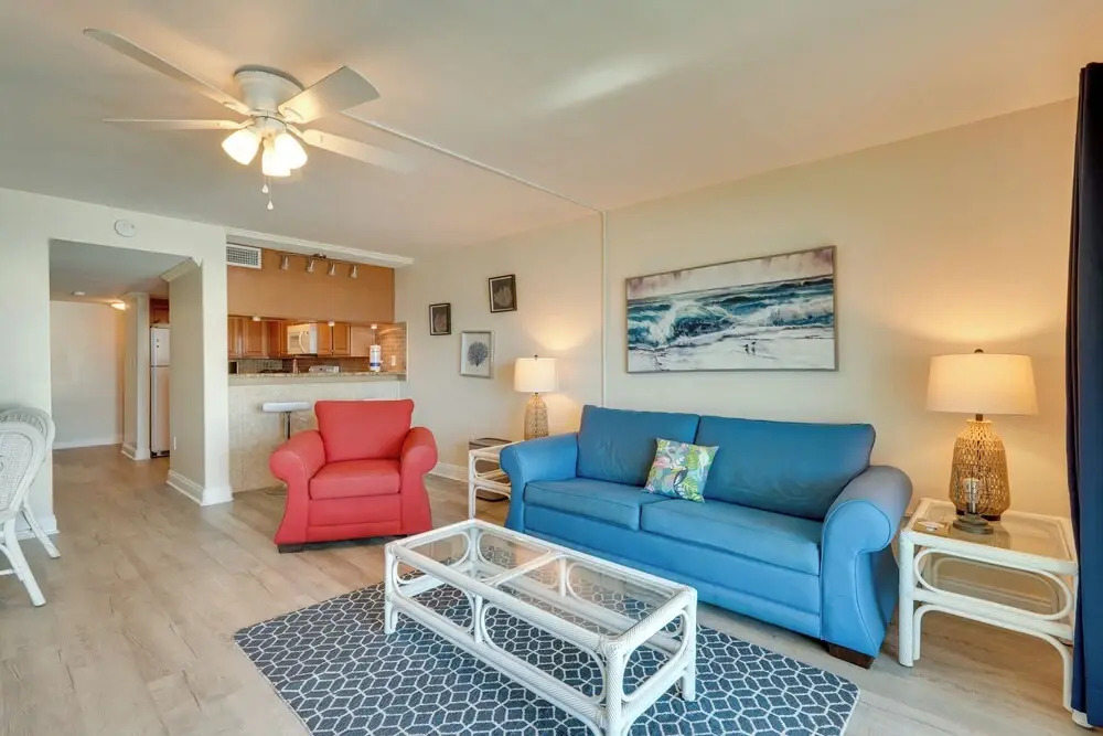 Oceanfront PCB Condo: Steps to Private Beach!