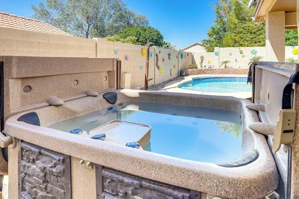 1 Mi to Surprise Stadium! Home w/ Patio & Hot Tub