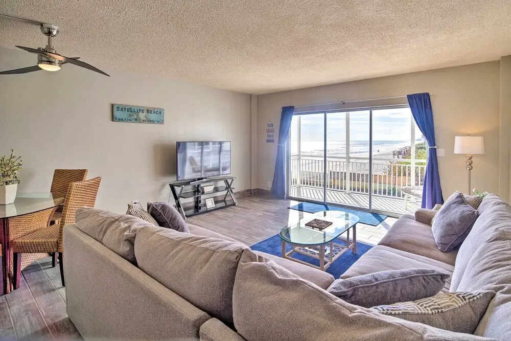 Direct Beach Access & View: Satellite Beach Condo!