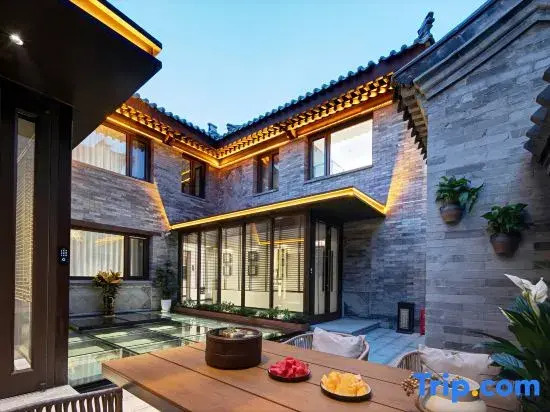 Boyun Cottage · Modern Aesthetics · Designer Vacation Courtyard