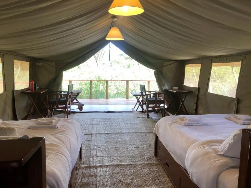 Luxurious tents in Naivasha