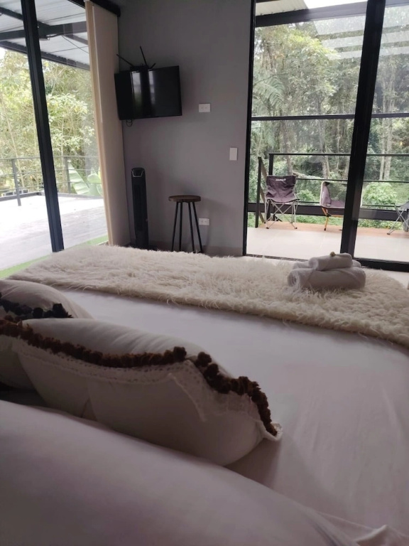 apartasuite con vista al bosque