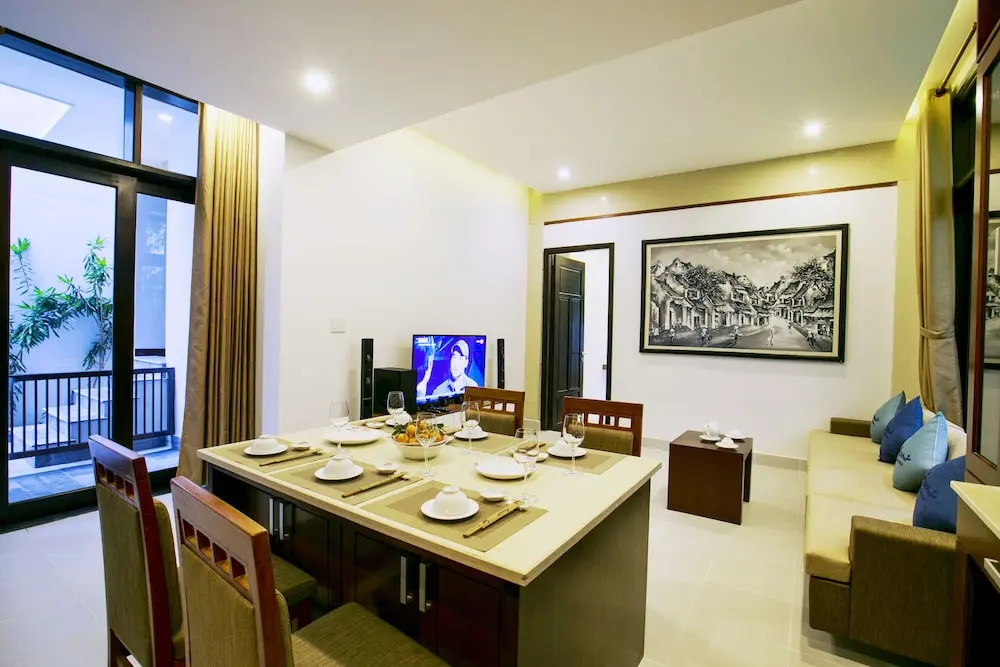 Azumi 02 Bedroom on Ground Floor Apartment Hoian With a Full Kitchen Facilities
