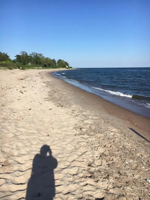 Stuga nära havet