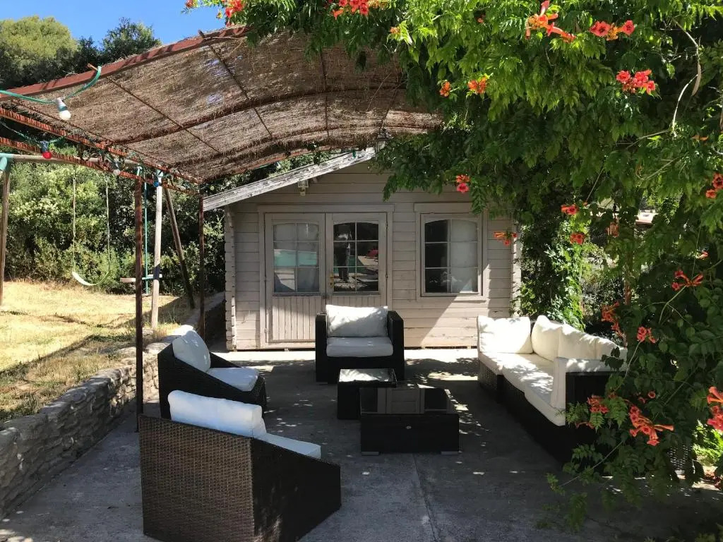 Agréable partie de maison avec piscine en plein cœur du Luberon (Vaucluse), pour 4/6 personnes. LS2-356 INFIERMA