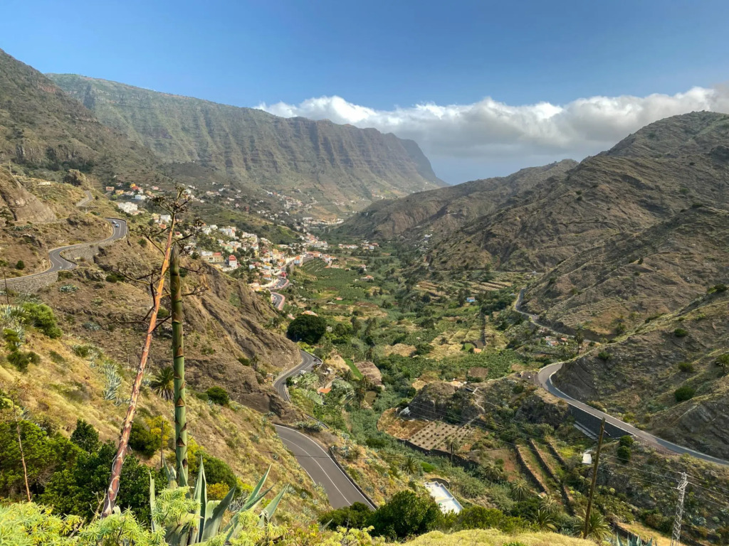 Casa Rural con Wifi y estupenda vista a la montana en Vallehermoso, La Gomera