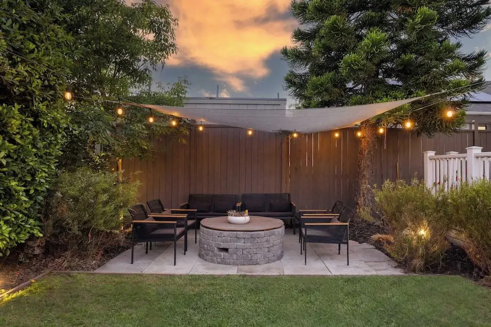 Luxe Backyard Oasis w/ Hot Tub Chic Design South Park Sanctuary