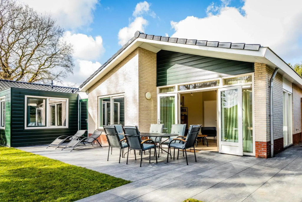 Vakantiehuis in hét bomendorp van de Veluwe