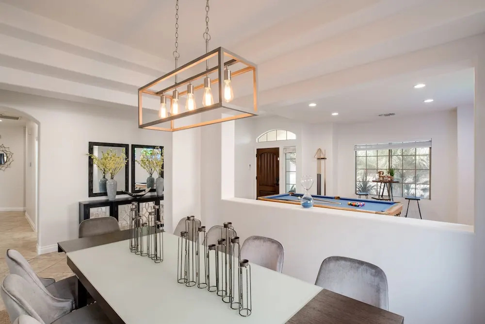 New Listing! Contemporary W/ Pool & Hot Tub 4 Bedroom Home