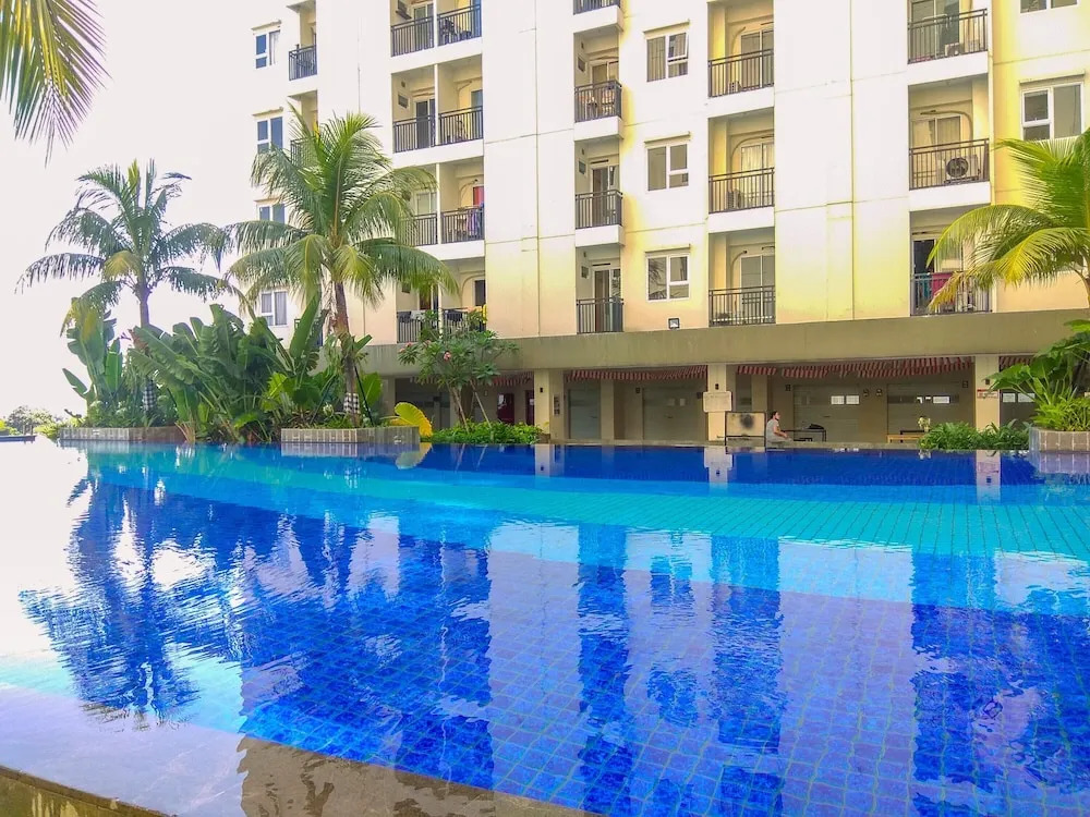 Homey and Simply 2BR Apartment at Cinere Resort By Travelio